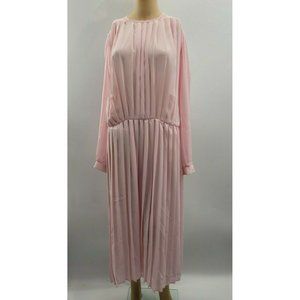 Vintage 60’s JC Penny Fashions Sheer Pink Pleated